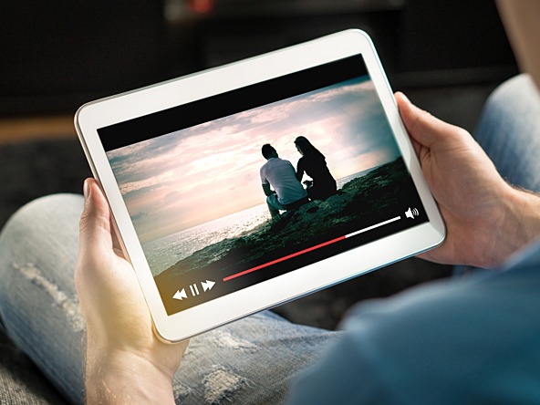 TV on tablet computer
